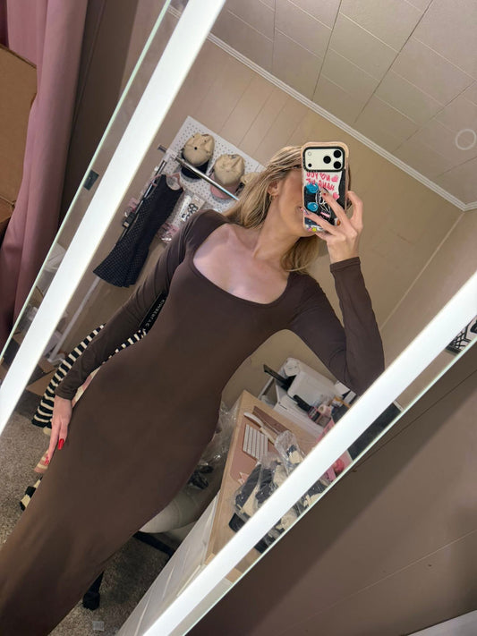 Soft Knit Jersey Maxi Dress