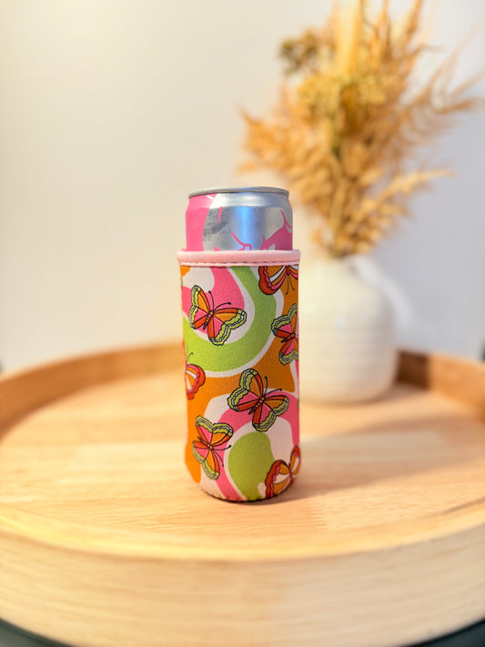 Groovy Monarch Slim Can Sleeve